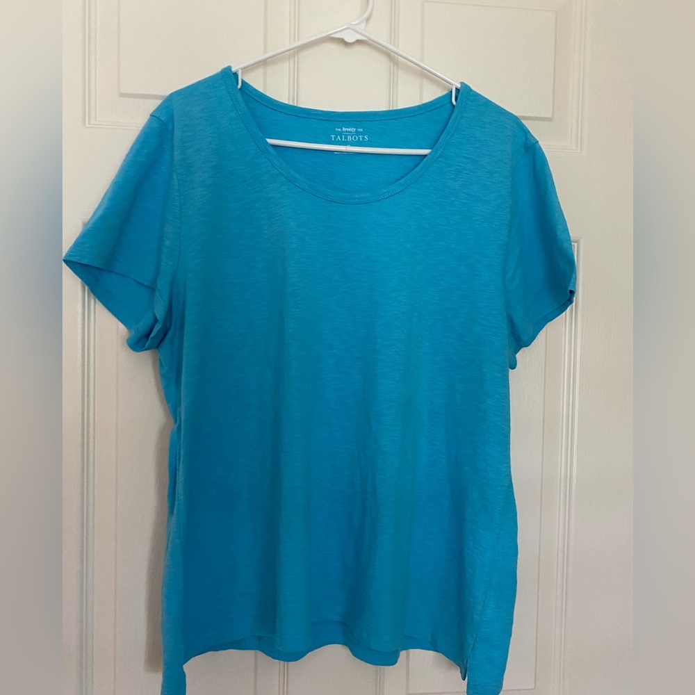 Talbots Scoop Neck Tee